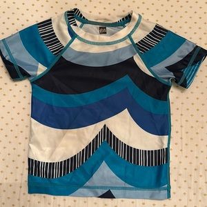TEA Collection Blue Rash Guard